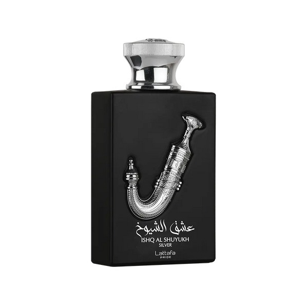 Ishq Al Shuyukh Silver 100ml EDP by Lattafa Pride