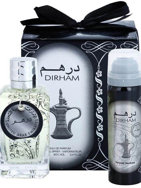 DIRHAM SILVER 100ML EDP WITH DEO 50ML — alternate view