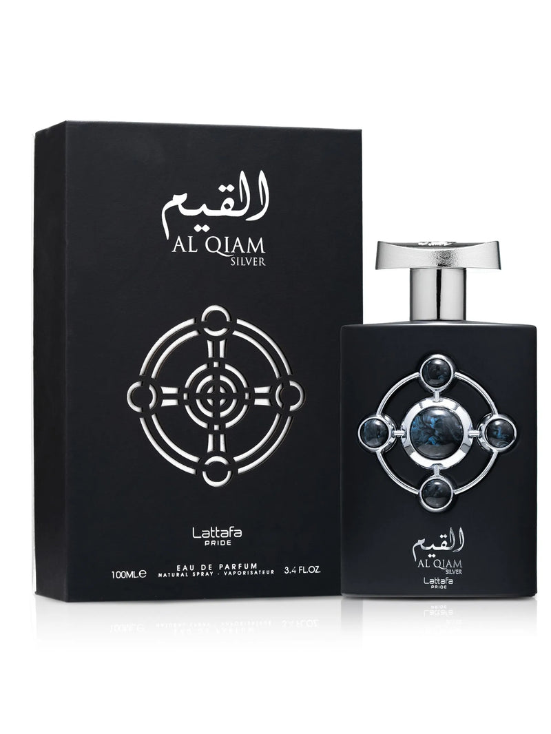 Al Qiam Silver 100ml EDP by Lattafa Pride