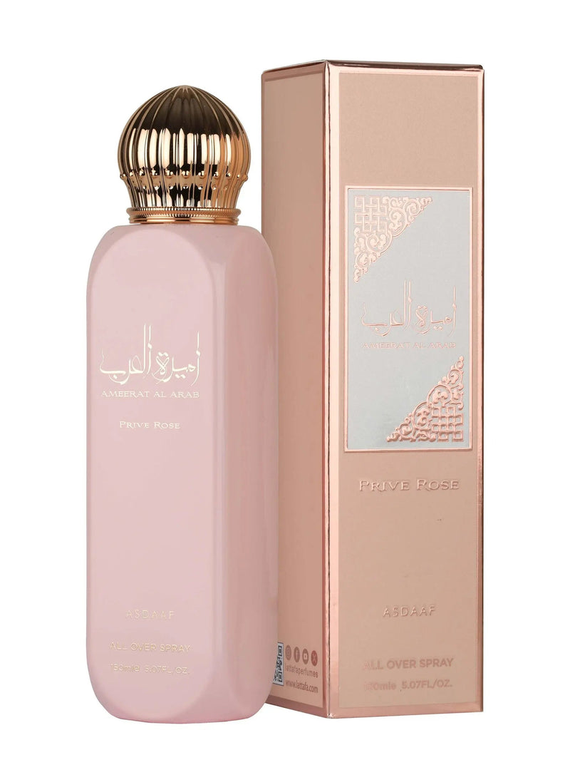 Ameerat Al Arab Prive Rose All Over Spray 150ml Lattafa