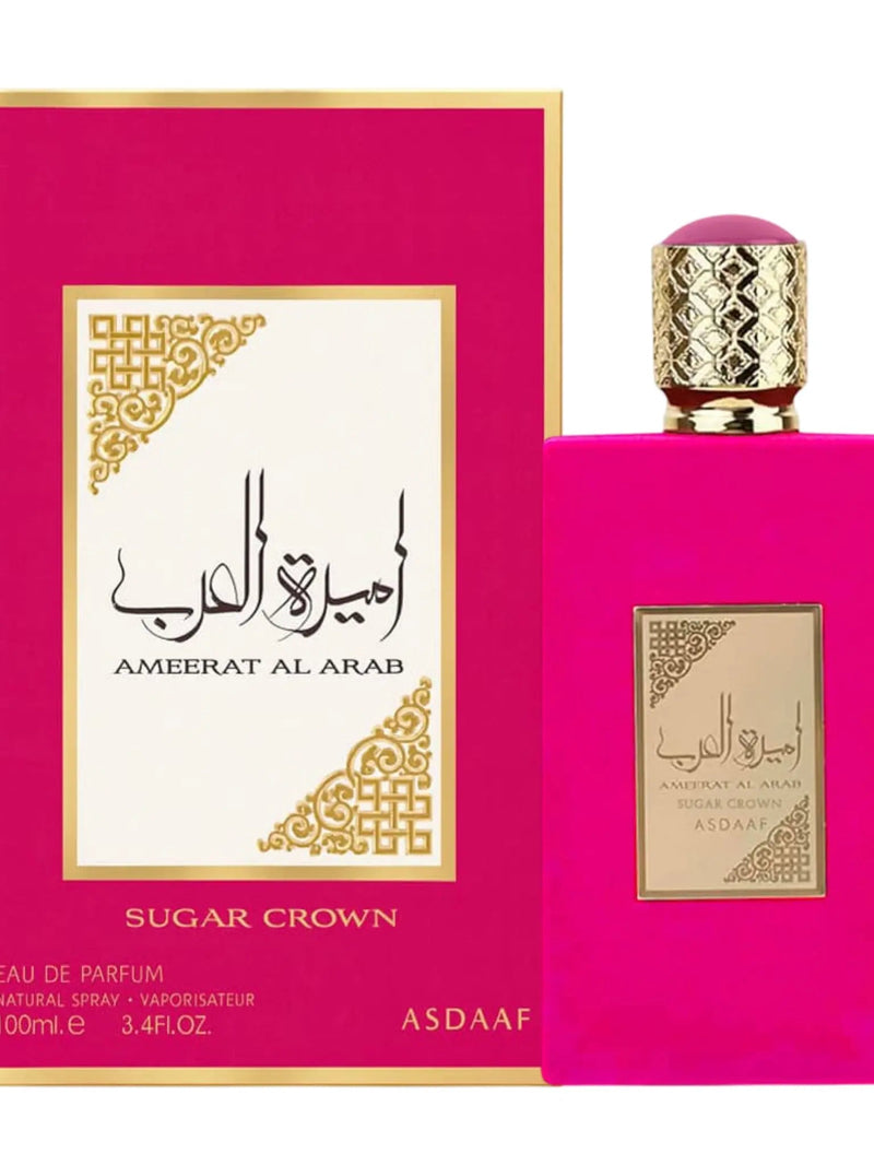 Ameerat Al Arab Sugar Crown Perfume 100ml EDP Asdaaf by Lattafa