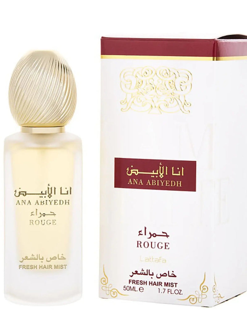 Ana Abiyedh Rouge Hair Mist 50ml Lattafa
