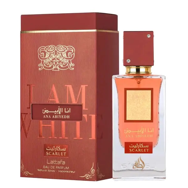 Ana Abiyedh Scarlet (I am White) 60ml EDP by Lattafa