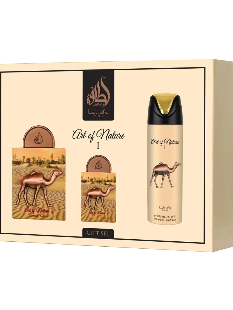 Art Of Nature I 3 Piece Gift Set Lattafa Pride
