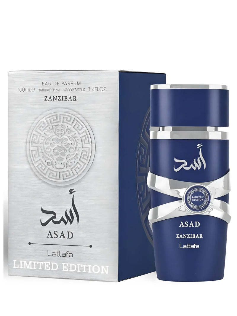 Asad Zanzibar Limited Edition Perfume 100ml EDP Lattafa