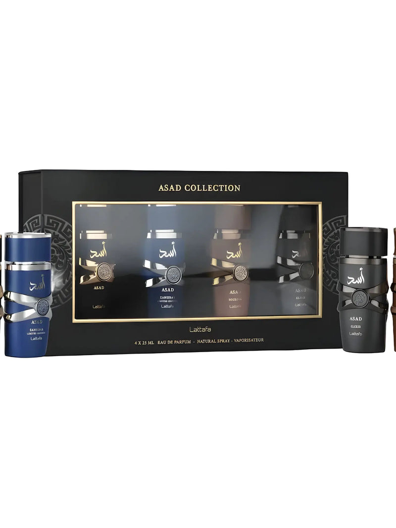 Asad Perfume Set of 4 Collection 25ml EDP Lattafa