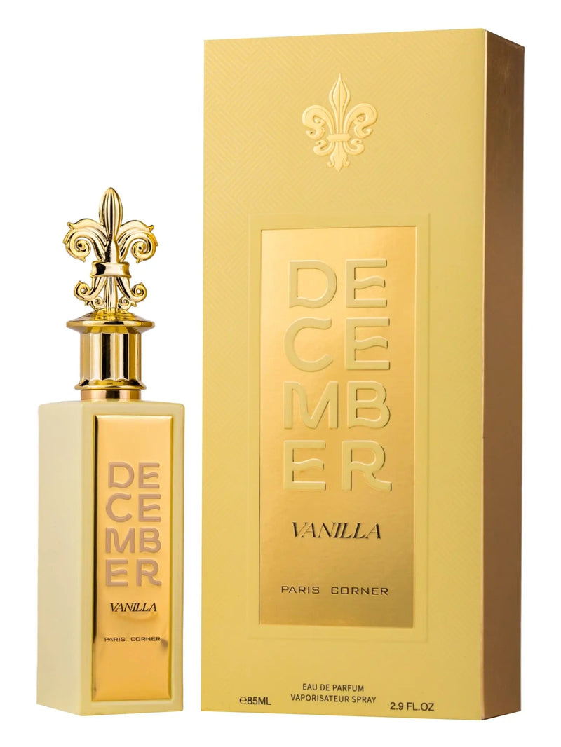 December Vanilla Perfume 85ml EDP Paris Corner by Paris Corner