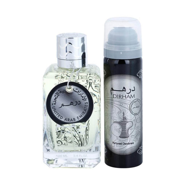 DIRHAM SILVER 100ML EDP WITH DEO 50ML
