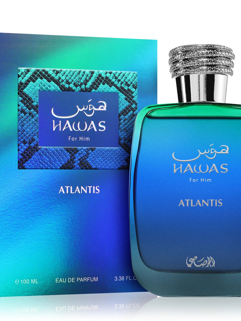 Hawas Atlantis Perfume 100ml EDP Rasasi