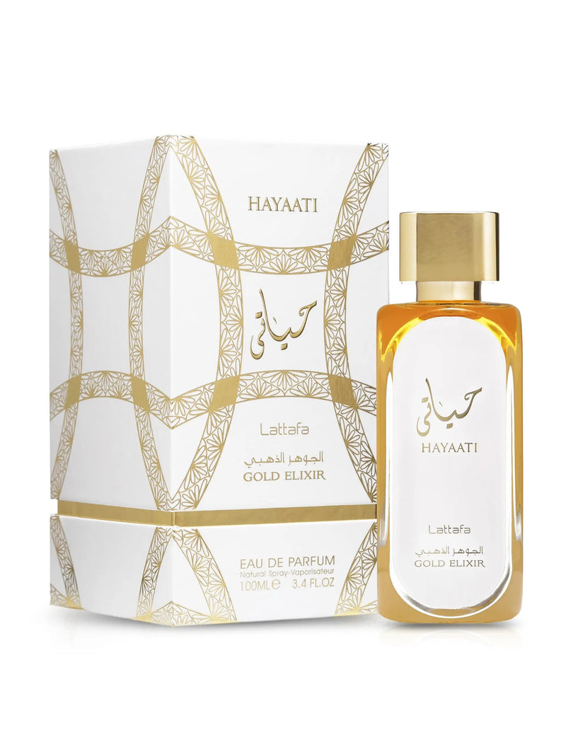 Hayaati Gold Elixir Perfume 100ml EDP Lattafa