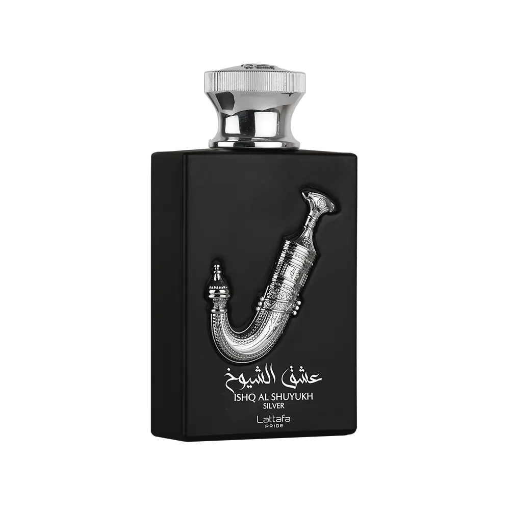Ishq Al Shuyukh Silver 100ml EDP by Lattafa Pride