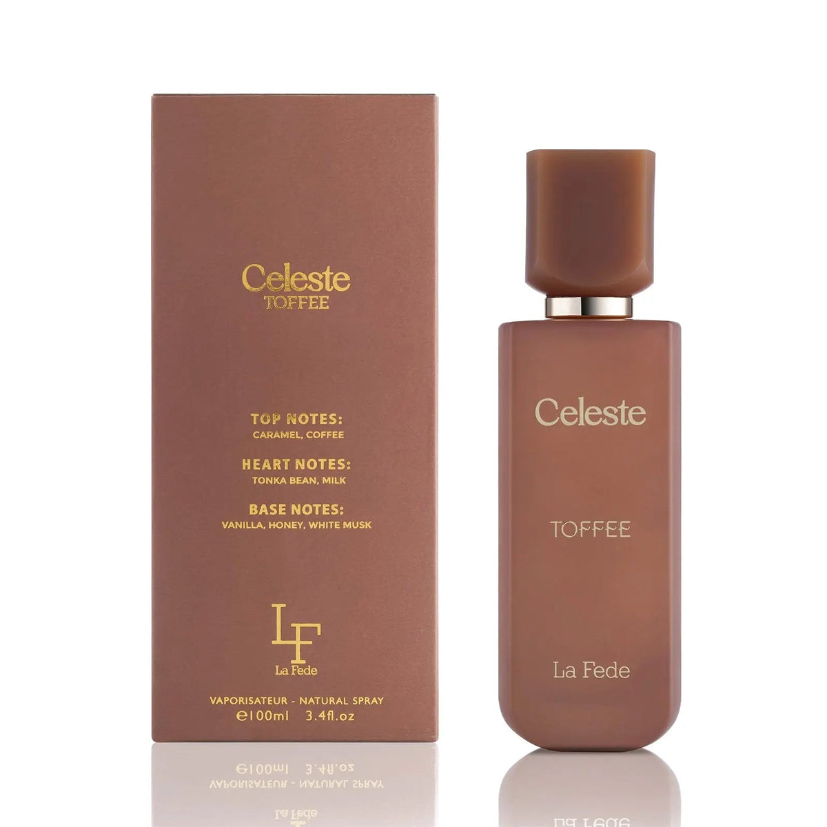La Fede Celeste Toffee Perfume 100ml EDP Khadlaj by Khadlaj