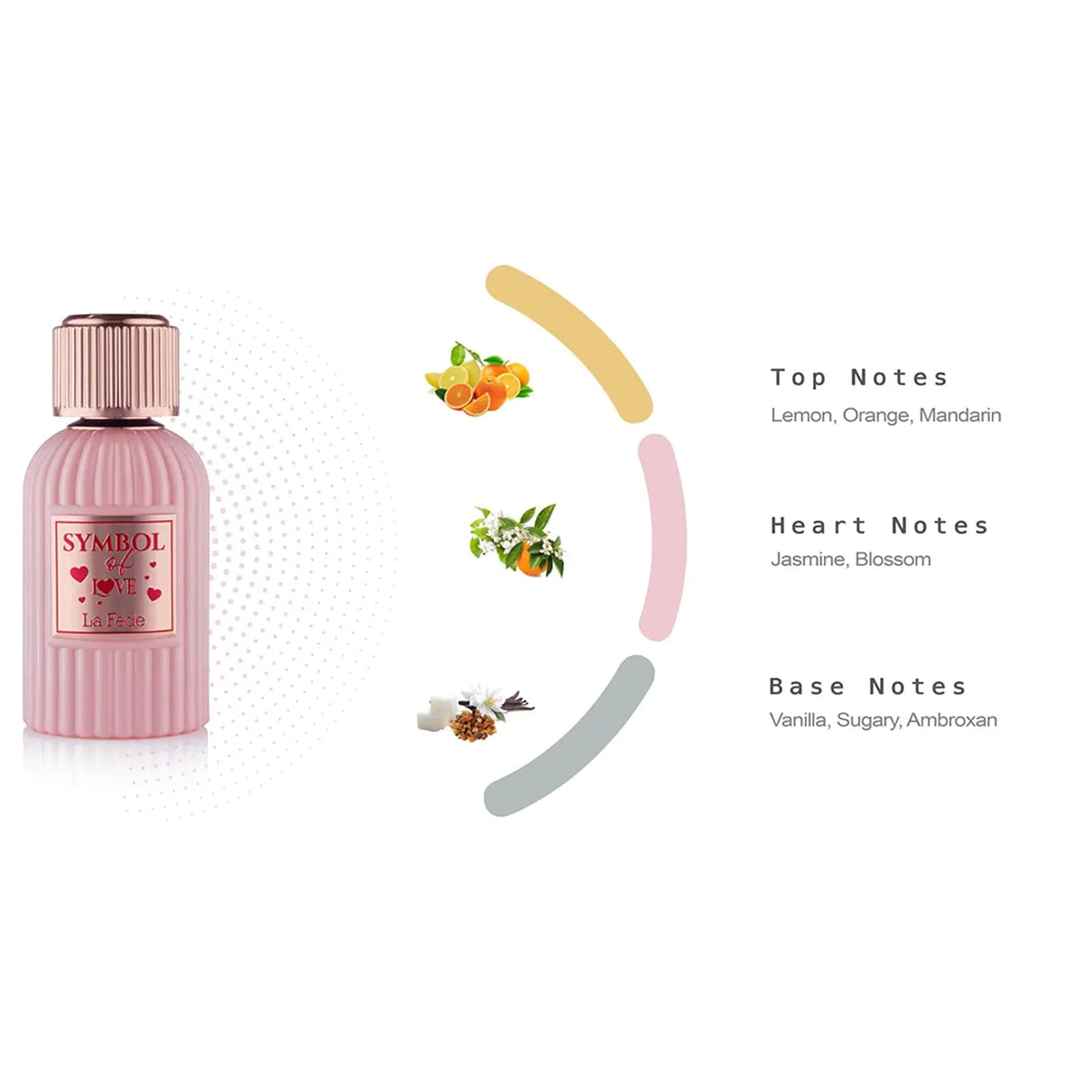 La Fede Symbol of Love Perfume 100ml EDP Khadlaj by Khadlaj