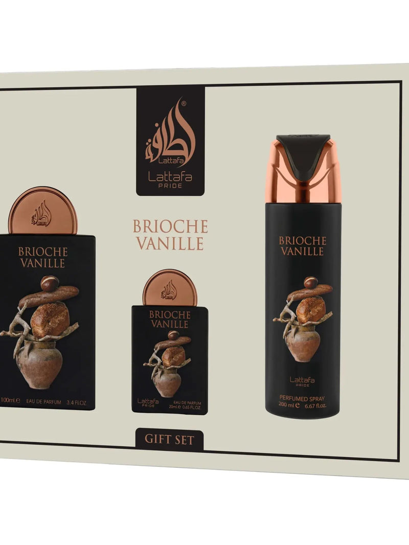 Lattafa Brioche Vanille Gift Set
