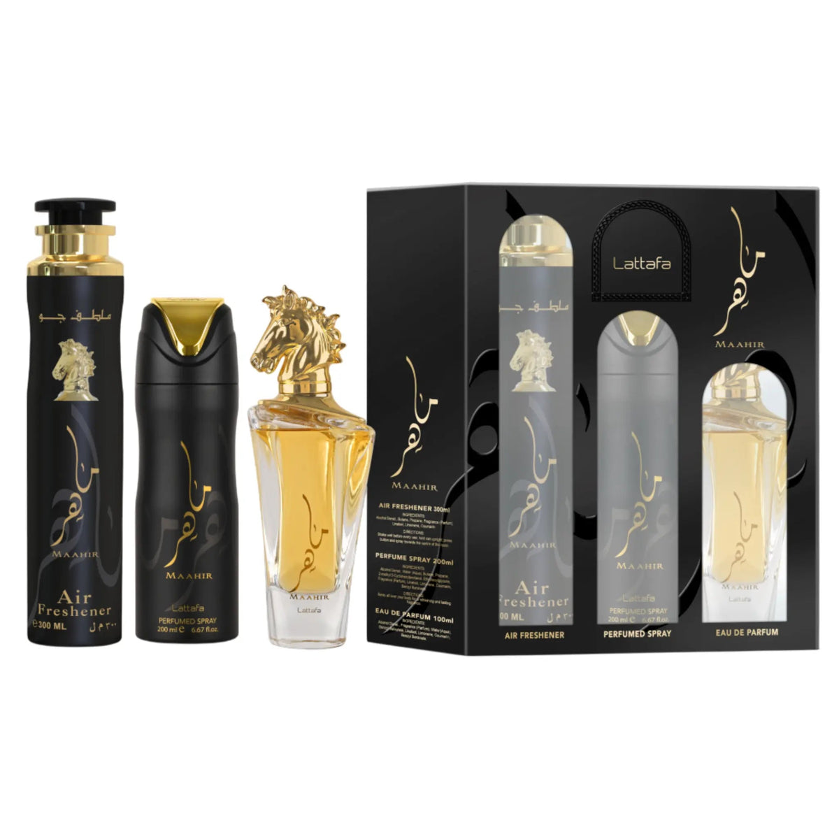 Lattafa Maahir Gift Set