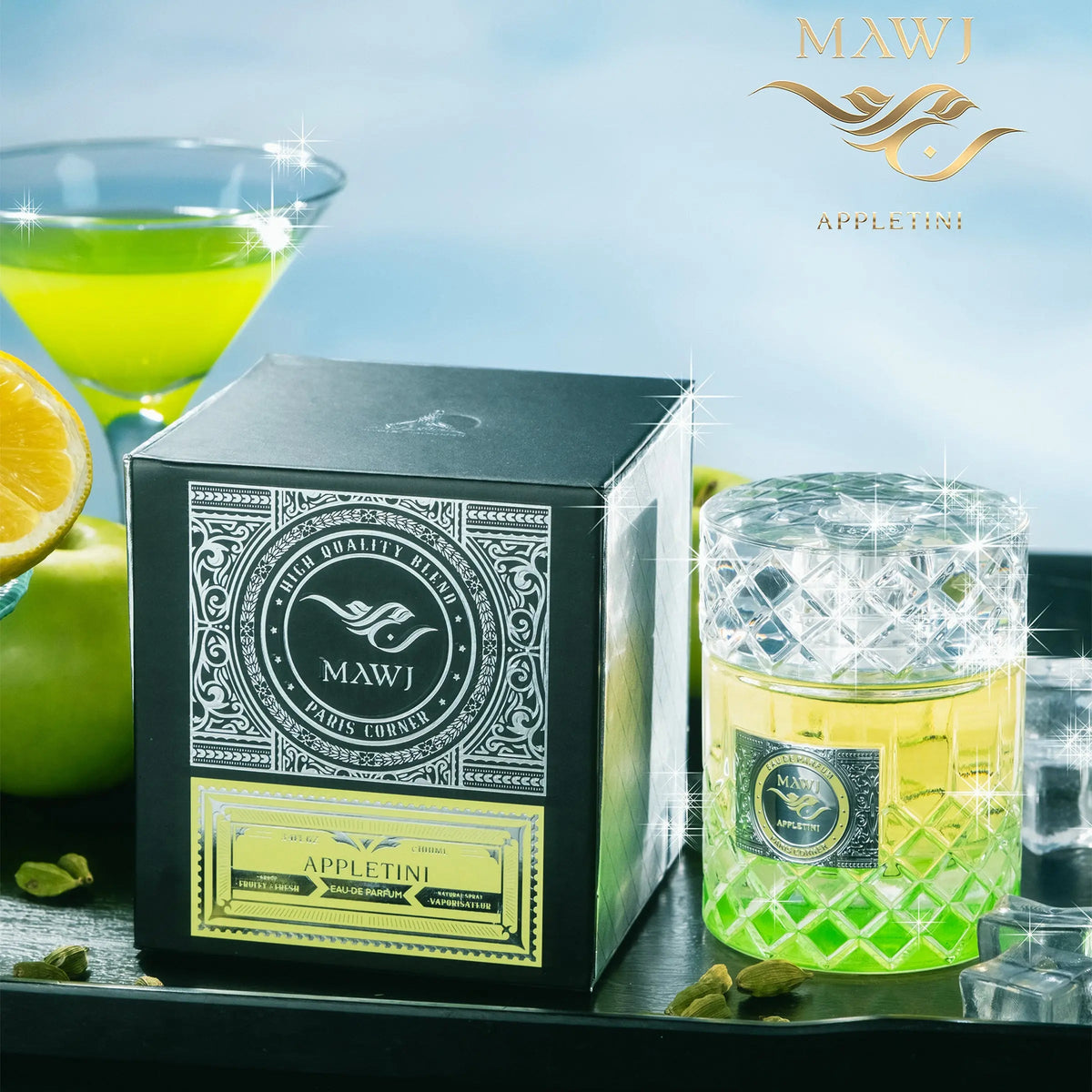 Mawj Appletini Perfume 100ml EDP Paris Corner by Paris Corner