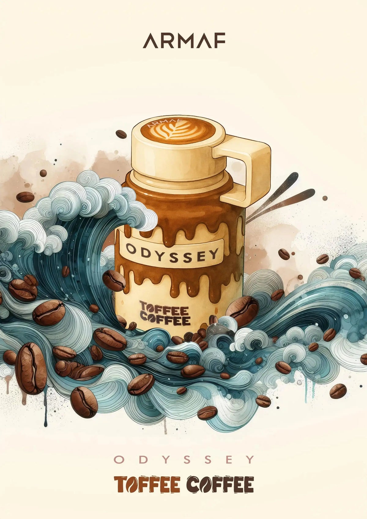Odyssey Toffee Coffee Perfume 100ml EDP Armaf by Armaf