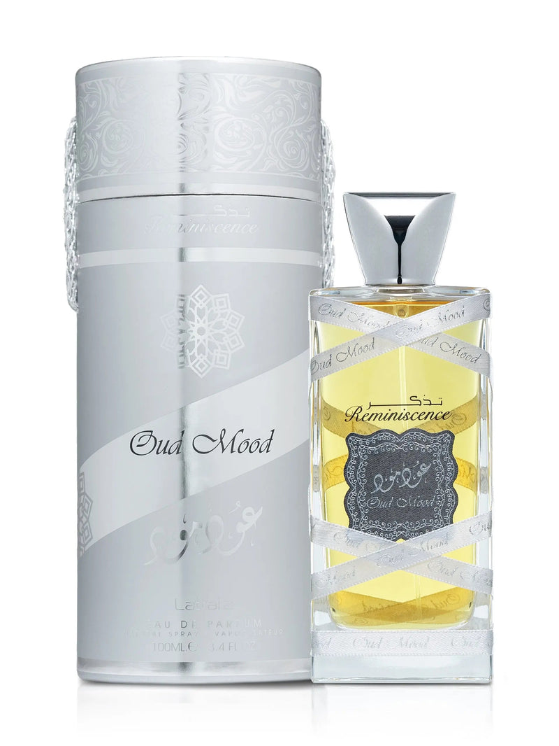 Oud Mood Reminiscence Silver Perfume 100ml EDP Lattafa