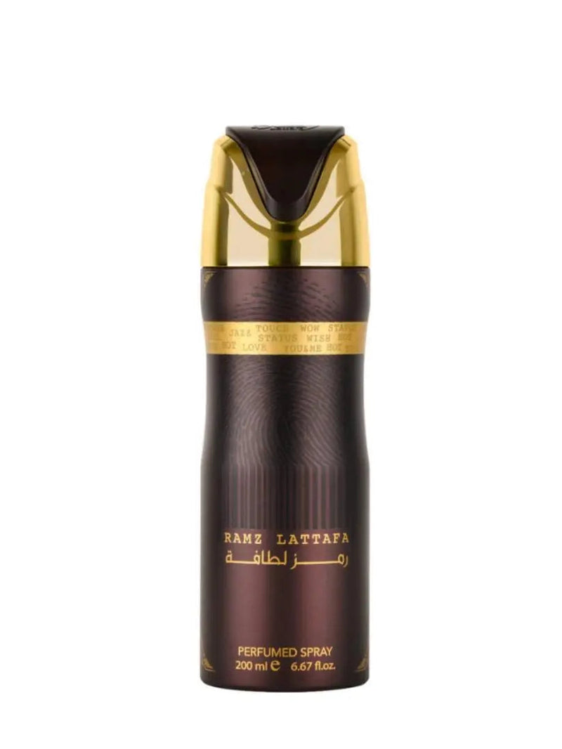 Ramz Lattafa Gold Deodorant Body Spray 200ml Lattafa