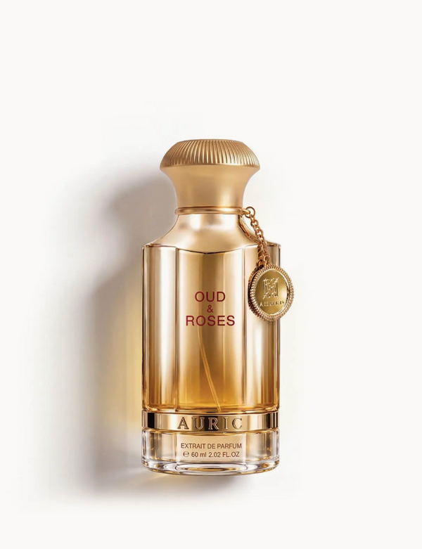 Ahmed Al Maghribi Oud and Roses Auric 60ml – Extrait de Parfum