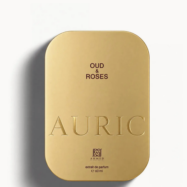 Ahmed Al Maghribi Oud and Roses Auric 60ml – Extrait de Parfum