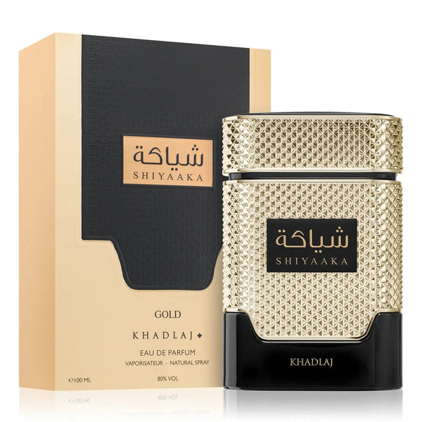 Shiyaaka Gold Perfume 100ml EDP Khadlaj by Khadlaj