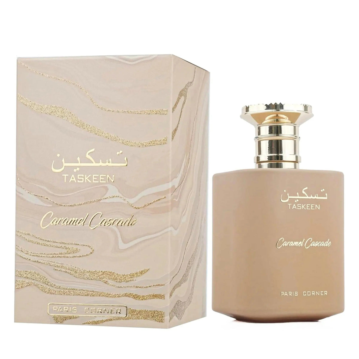 Taskeen Caramel Cascade Perfume 100ml EDP Paris Corner by Paris Corner