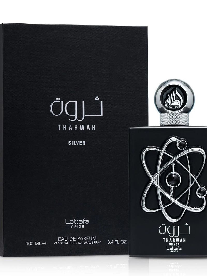 Tharwah Silver Perfume 100ml EDP Lattafa Pride