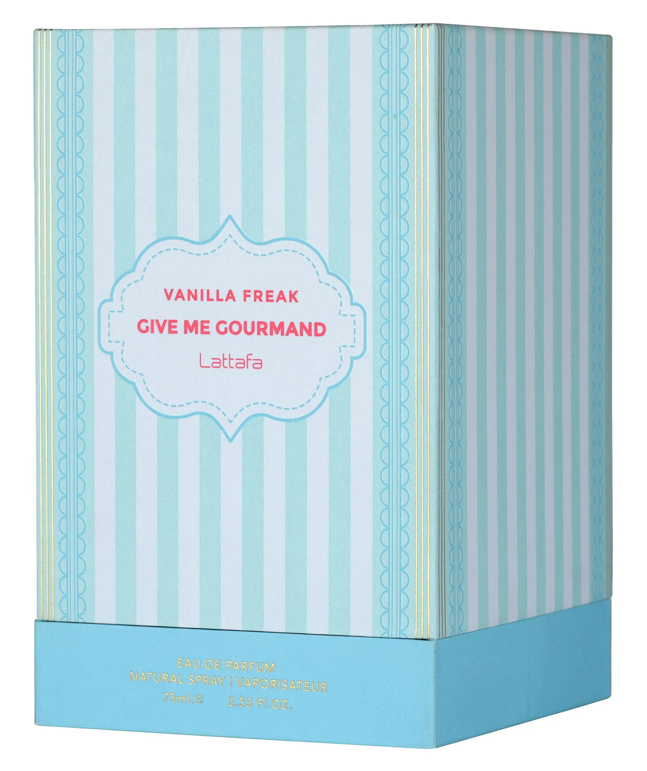 Vanilla Freak(Give Me Gourmand) 75ml EDP by Lattafa