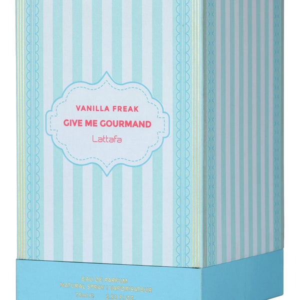 Vanilla Freak(Give Me Gourmand) 75ml EDP by Lattafa