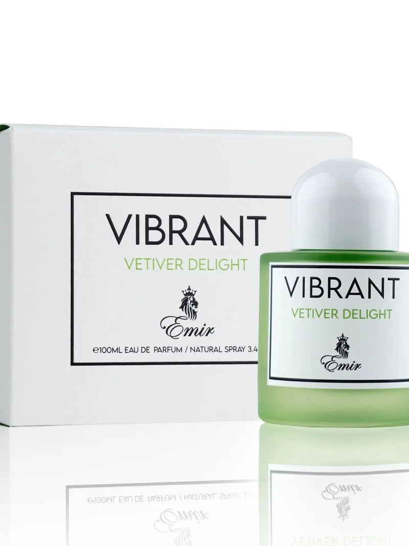 Vibrant Vetiver Delight Perfume 100ml EDP Emir by Paris Corner by Paris Corner