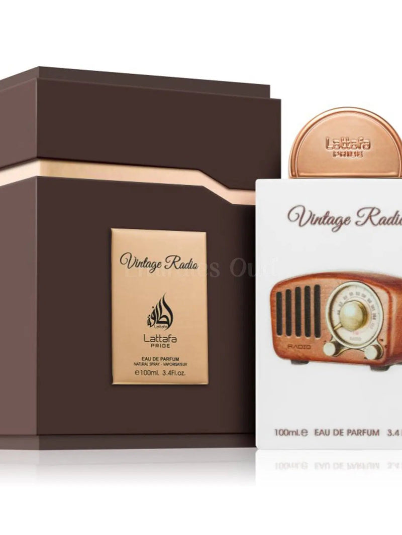 Vintage Radio Perfume 100ml EDP by Lattafa Pride