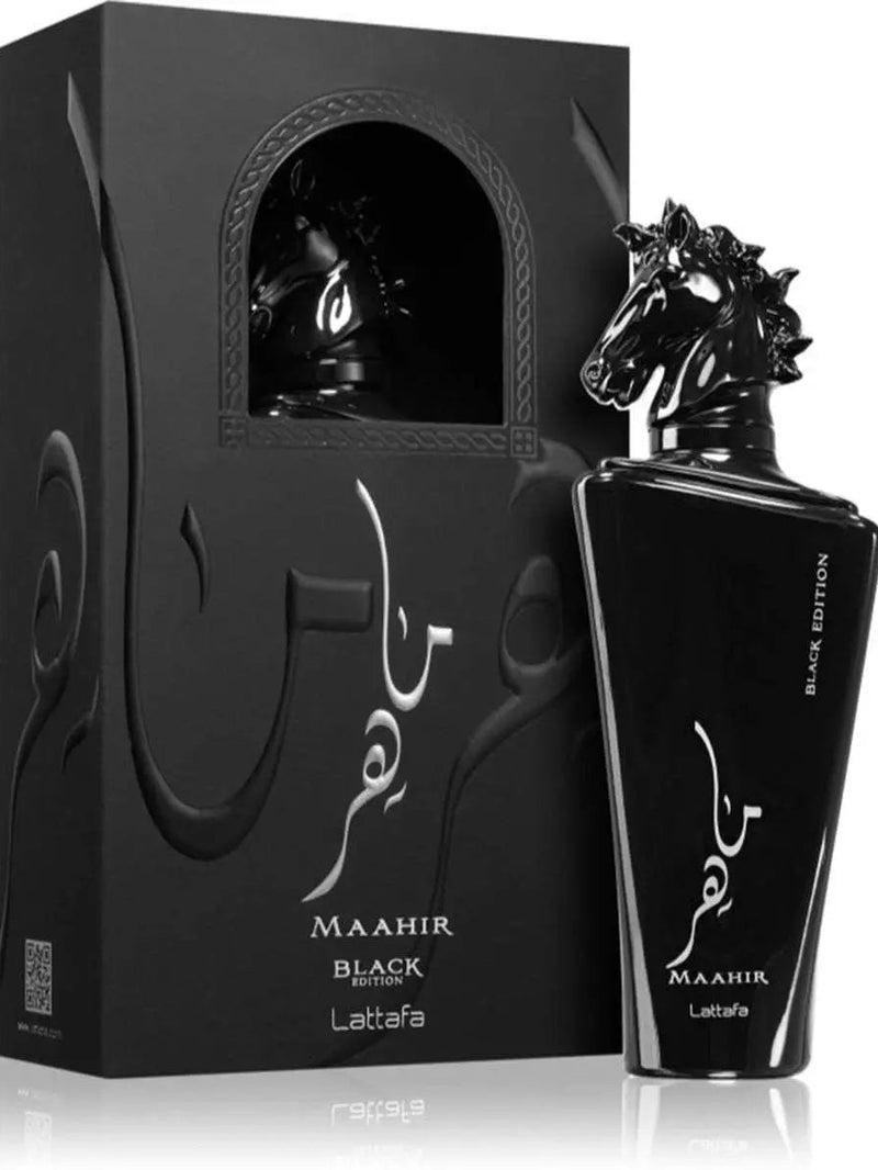 Maahir Black Edition Perfume 100ml EDP Lattafa