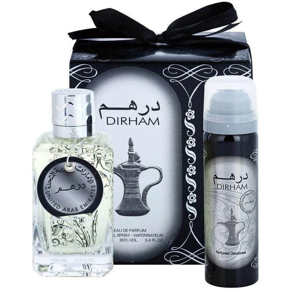 DIRHAM SILVER 100ML EDP WITH DEO 50ML