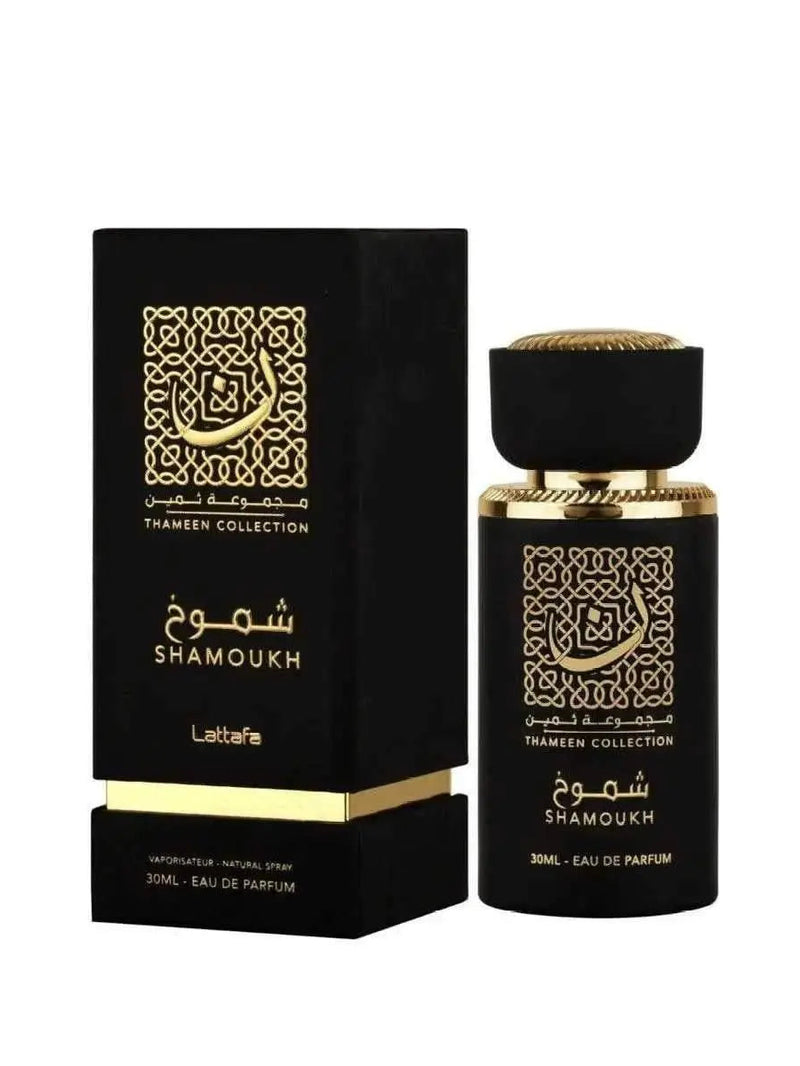 Shamoukh Perfume 30ml EDP Thameen Collection By Lattafa